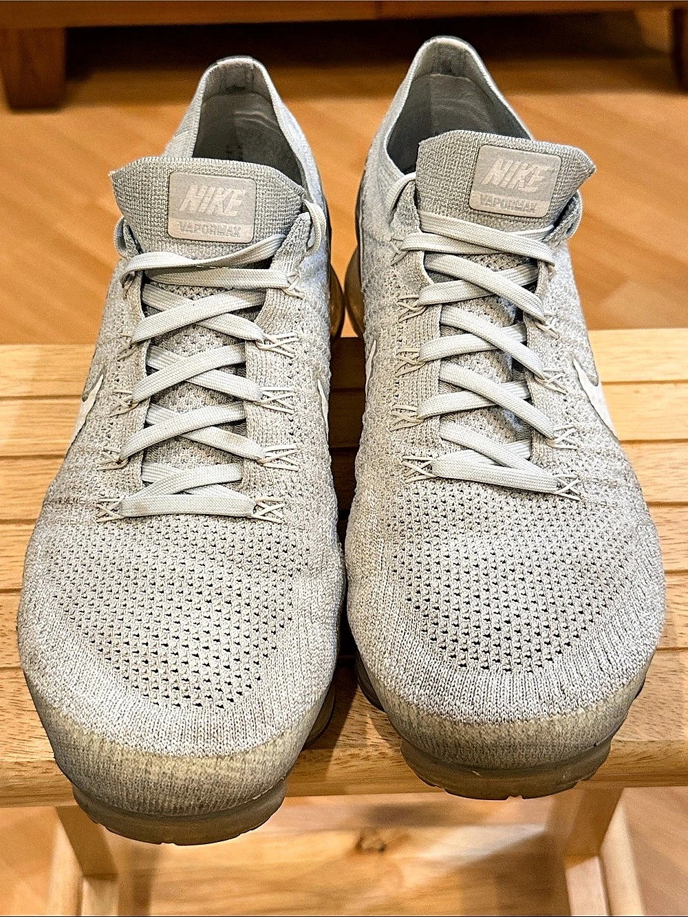 Nike Vapormax Gray Athletic Shoes